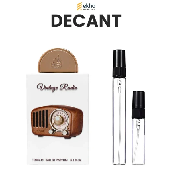 Lattafa Vintage Radio Decant