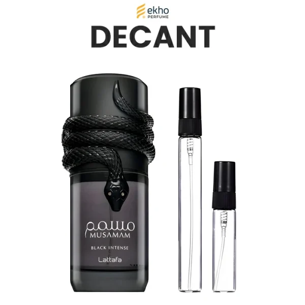 Lattafa Musamam Black Intense EDP Decant